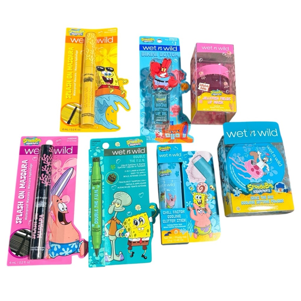 New wet n wild SpongeBob & Friends Character Makeup Set